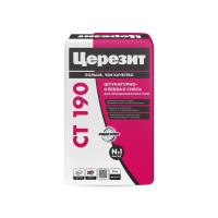 Клей для минераловатных плит Церезит CT 190, 25кг