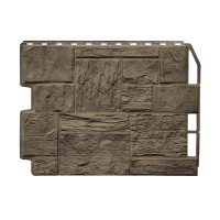 Фасадные панели FINEBER Туф, дымчатый