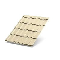 Металлочерепица МП Ламонтерра X, слоновая кость