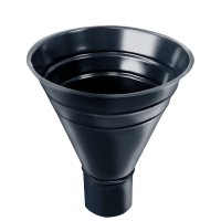 Воронка водосборная Grand Line, графитовый серый