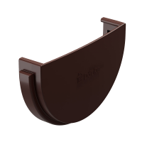 Заглушка желоба DOCKE STANDARD, темно-коричневый