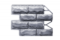 Фасадные панели FINEBER Блок, светло-серый