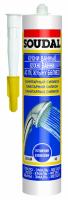 Санитарный силикон Soudal, белый