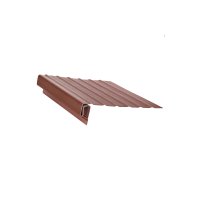J-профиль с фаской для сайдинга FINEBER, коричневый