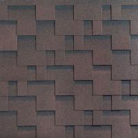 Гибкая черепица KATEPAL Rocky, спелый каштан