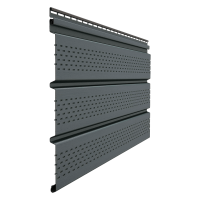 Софит DOCKE Т4 полная перфорация, графит