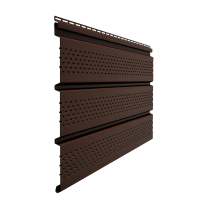 Софит DOCKE Т4 полная перфорация, шоколад
