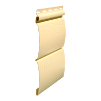 Сайдинг FINEBER Блок-хаус, кремовый