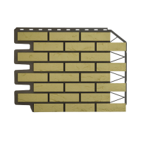 Фасадные панели FINEBER Кирпич баварский, песочный