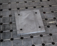 Фланец опорной ноги 150x150