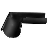 Угловой элемент 90 Grand Line, глубокий черный