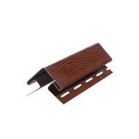 Наружный угол 50 мм для сайдинга FINEBER, могано