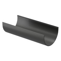 Желоб водосточный DOCKE STANDARD 2м, серый