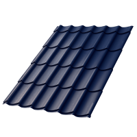 Металлочерепица МП Ламонтерра X, ультрамарин