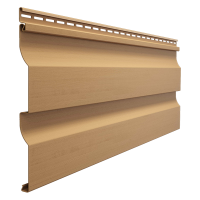 Сайдинг DOCKE Ко­ра­бель­ный брус D4.5D, карамель