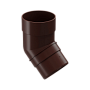 Колено 45 DOCKE PREMIUM, шоколад