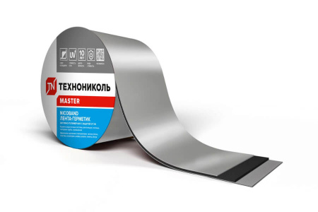 Лента-герметик NICOBAND серебристый, 3мх15см