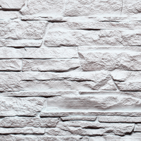 Фасадные панели FINEBER Скала, мелованный белый