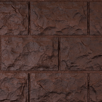 Фасадные панели FINEBER Доломит, темно-коричневый