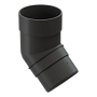 Колено 45 DOCKE PREMIUM, графит