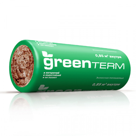 Утеплитель GreenTerm S37MR рулон, 50мм