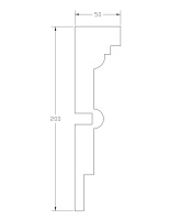 Наличник ForPRO Н-50x200