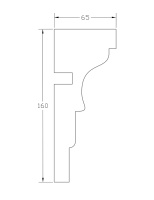 Молдинг ForPRO М-65x160