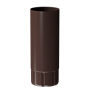 Труба водосточная DOCKE STAL PREMIUM, 1м, шоколад